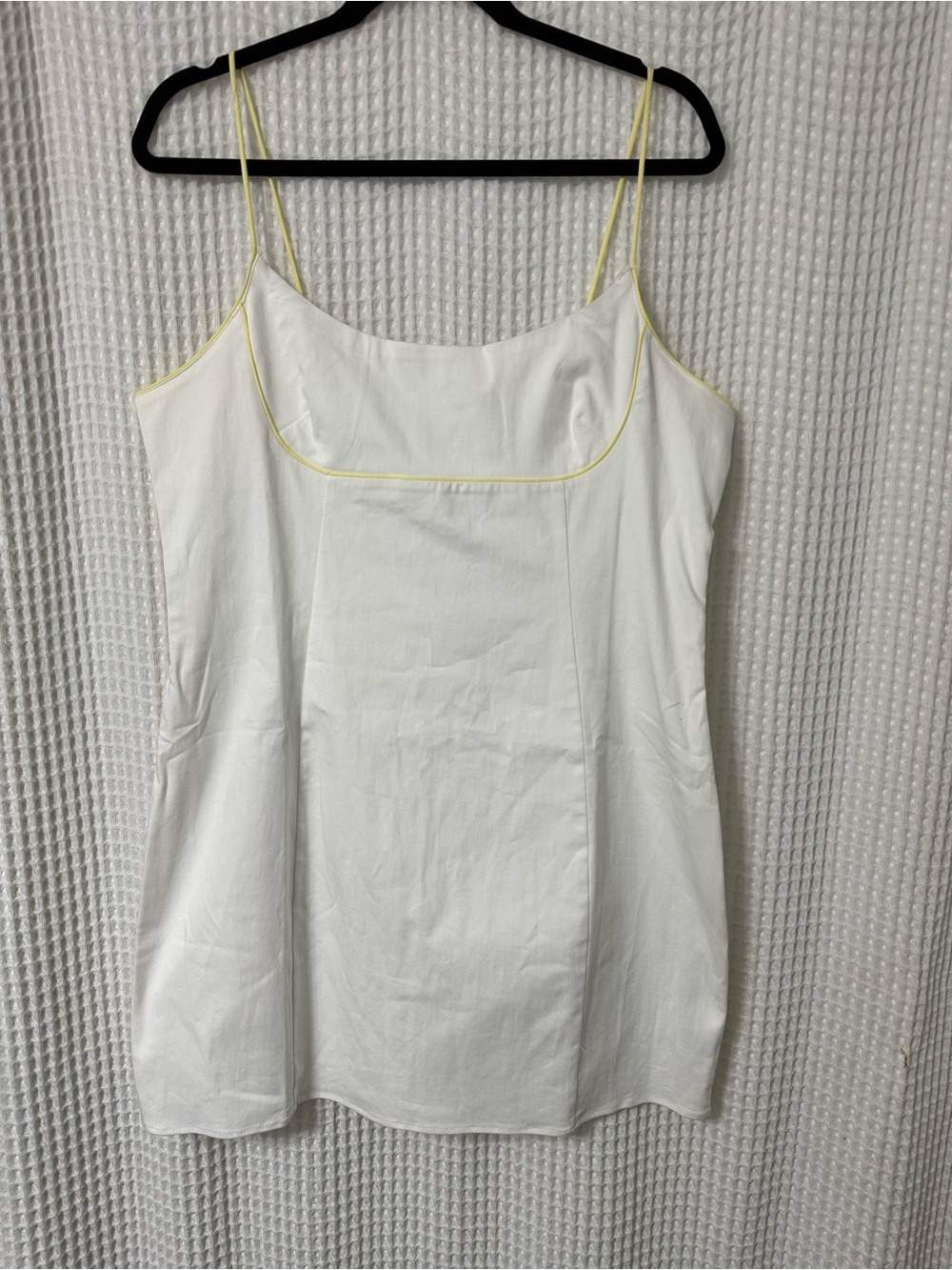ASOS Mini Dress With Yellow Trim